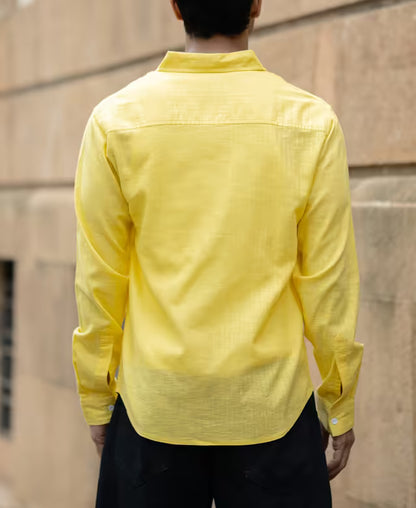 Yellow Lightweight Cotton Shirt