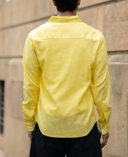 Yellow Lightweight Cotton Shirt
