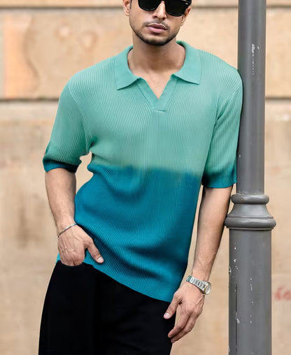 Aqua Blue Ombre T-Shirt
