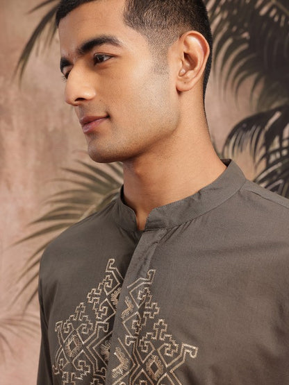 Pure Cotton Embroidered Co-Ords